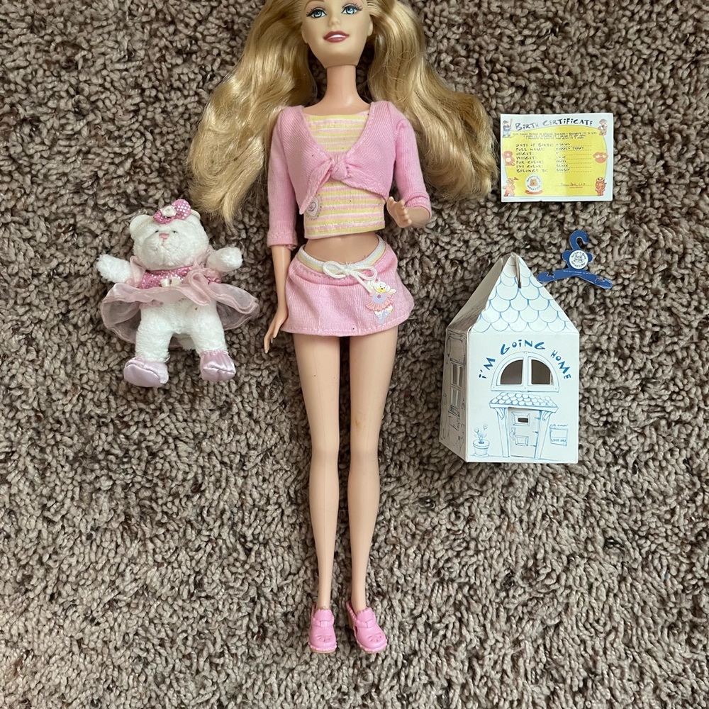 Build a Bear Barbie Doll with Accessories